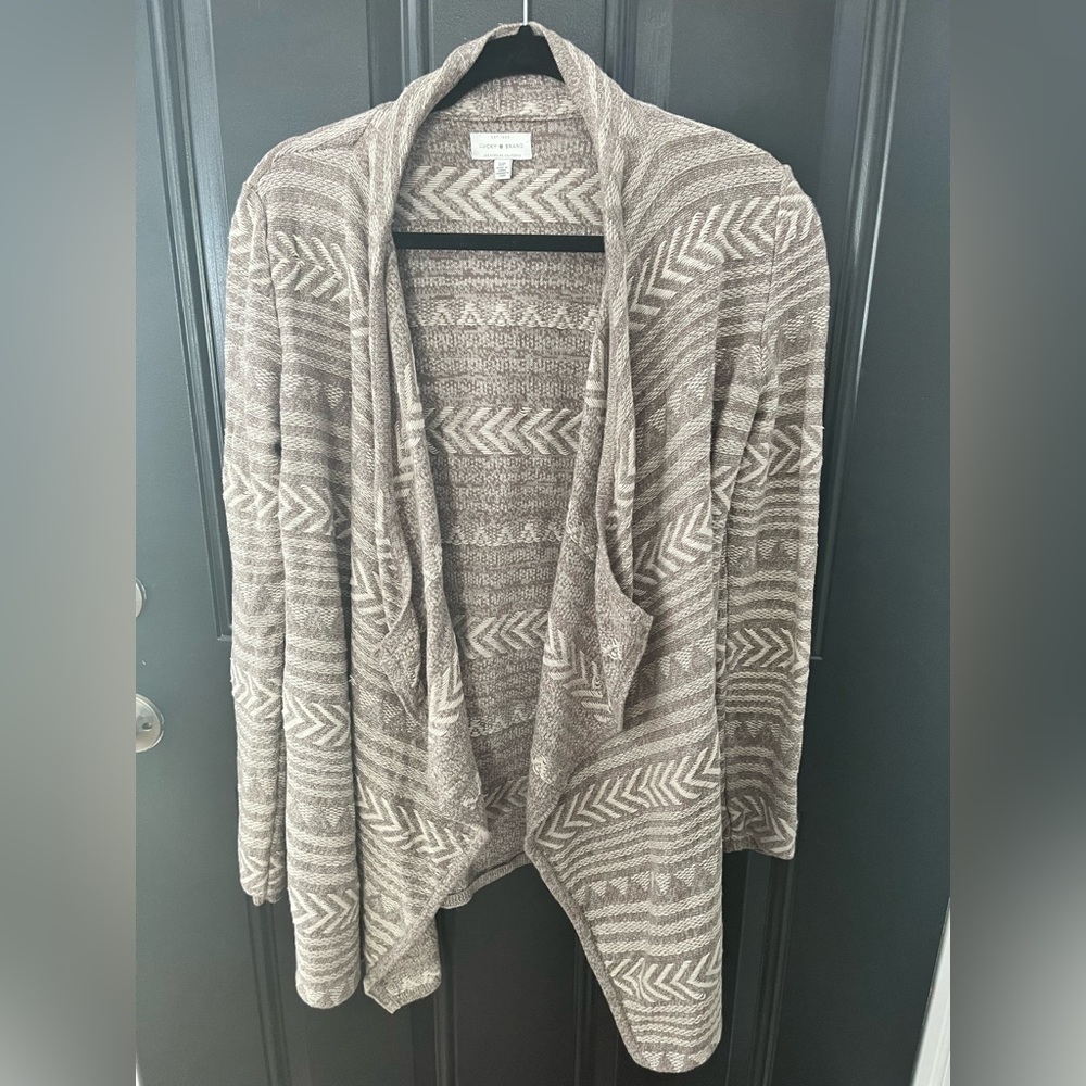 Lucky Brand Aztec Cardigan - Size Small
